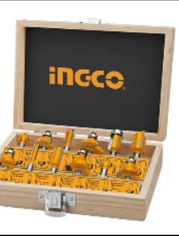 Ingco 12pcs Router Bits - main view