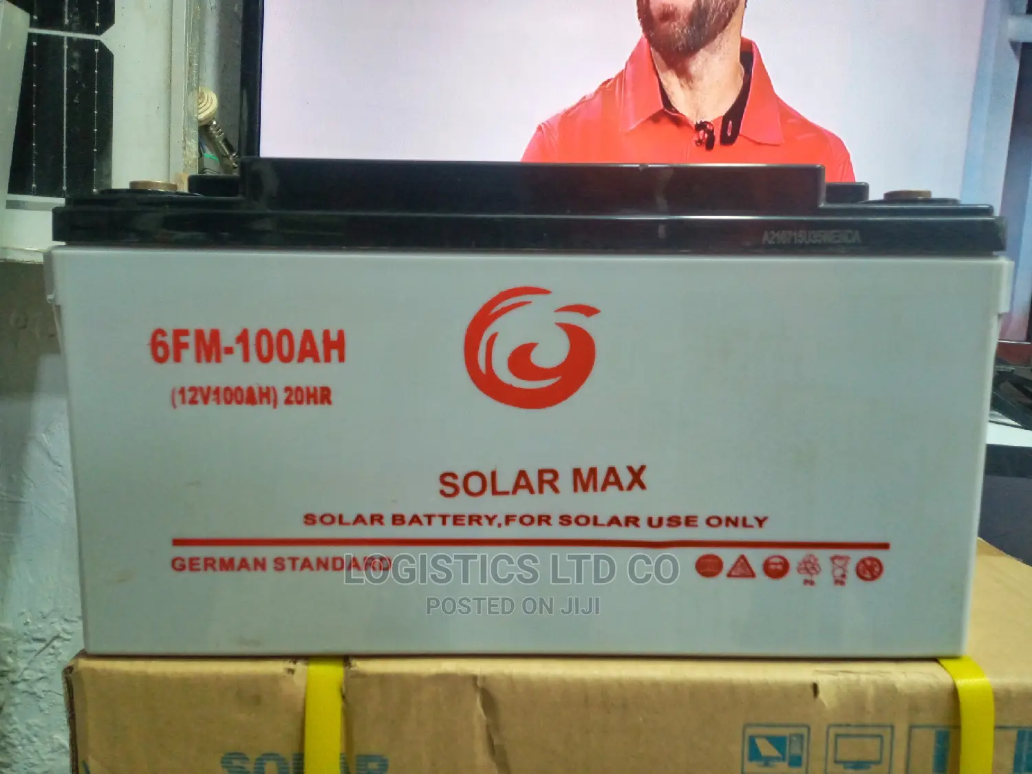 12v-100ah Solarmax Solar Battery