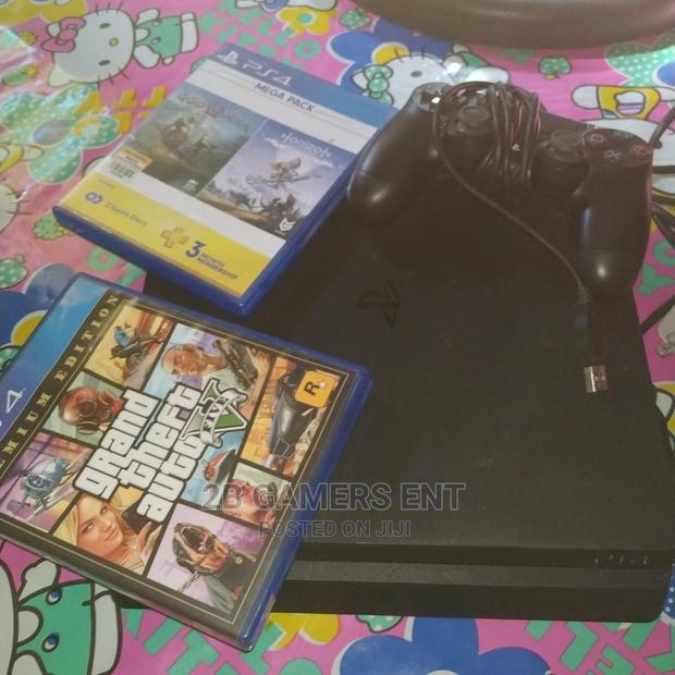 Play Station 4 Standard, Horizon, GTAV Games - thumbnail 2