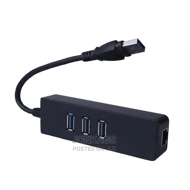 USB a to 3.0USB and Rj45 (Ethernet) - main view