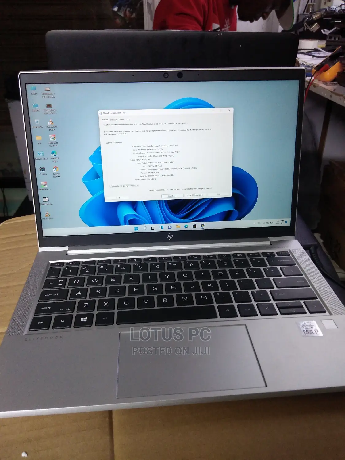 Laptop HP EliteBook 830 16GB Intel Core I7 SSD 512GB