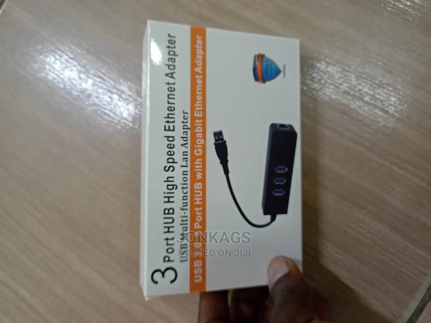 3 USB to Gigabit Ethernet/Lan