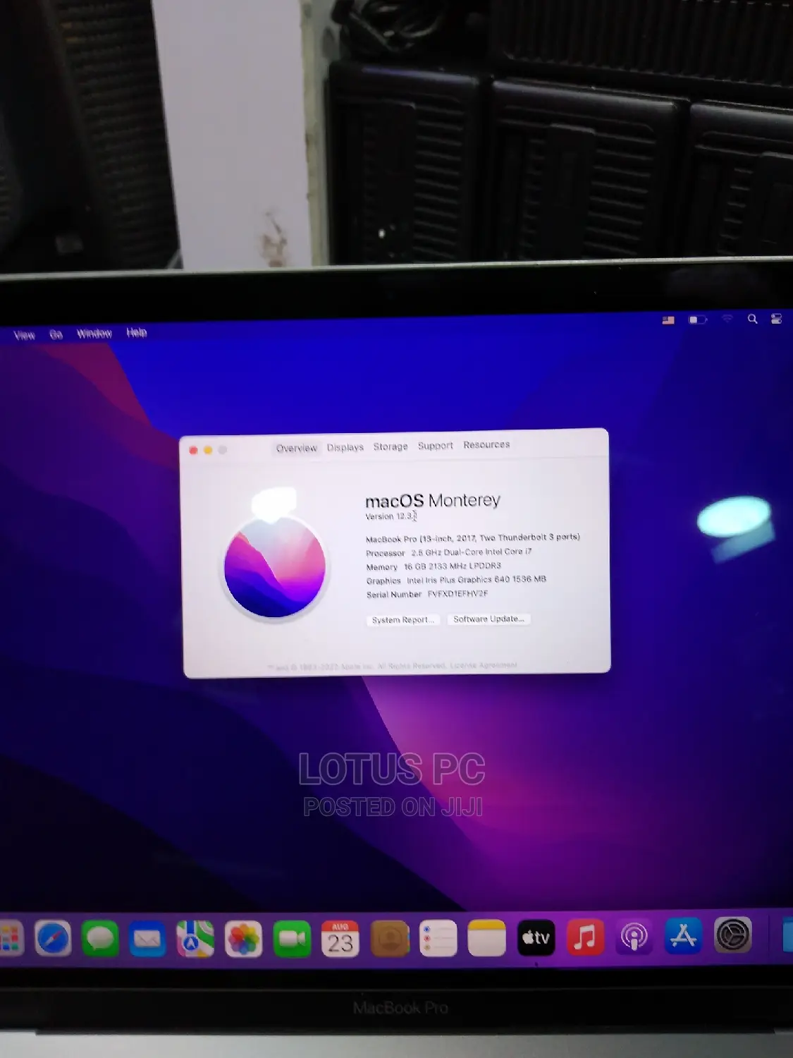 Laptop Apple MacBook Pro 16GB Intel Core I7 SSD 512GB