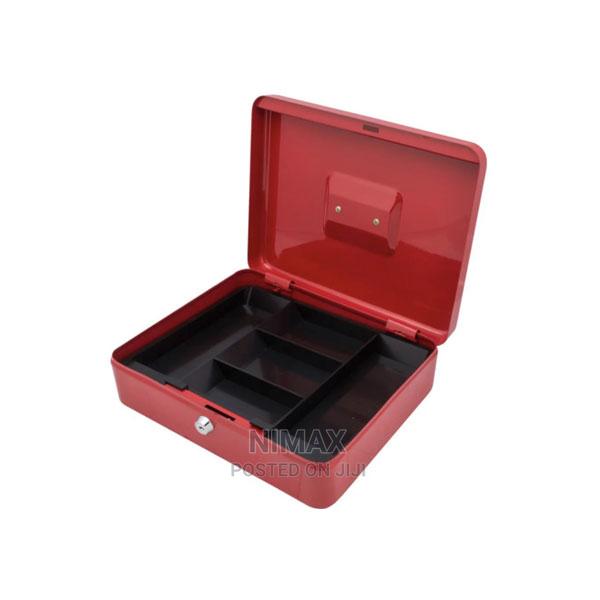 Cash Box With Lock and Key Money Tray