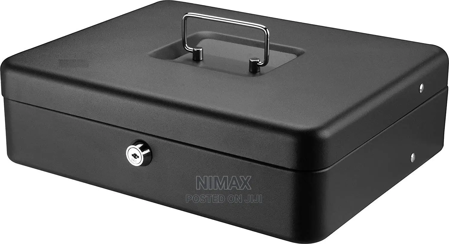 Cash Box With Lock and Key Money Tray