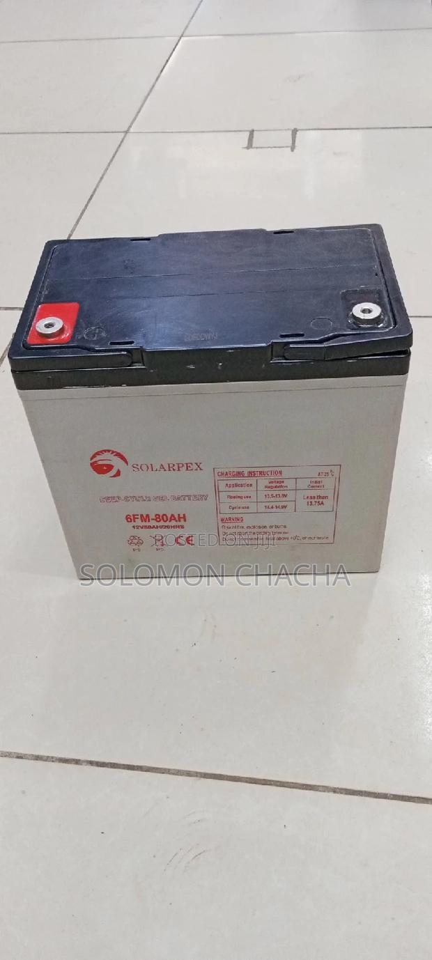 Solarpex 80ah 12v Solar Battery