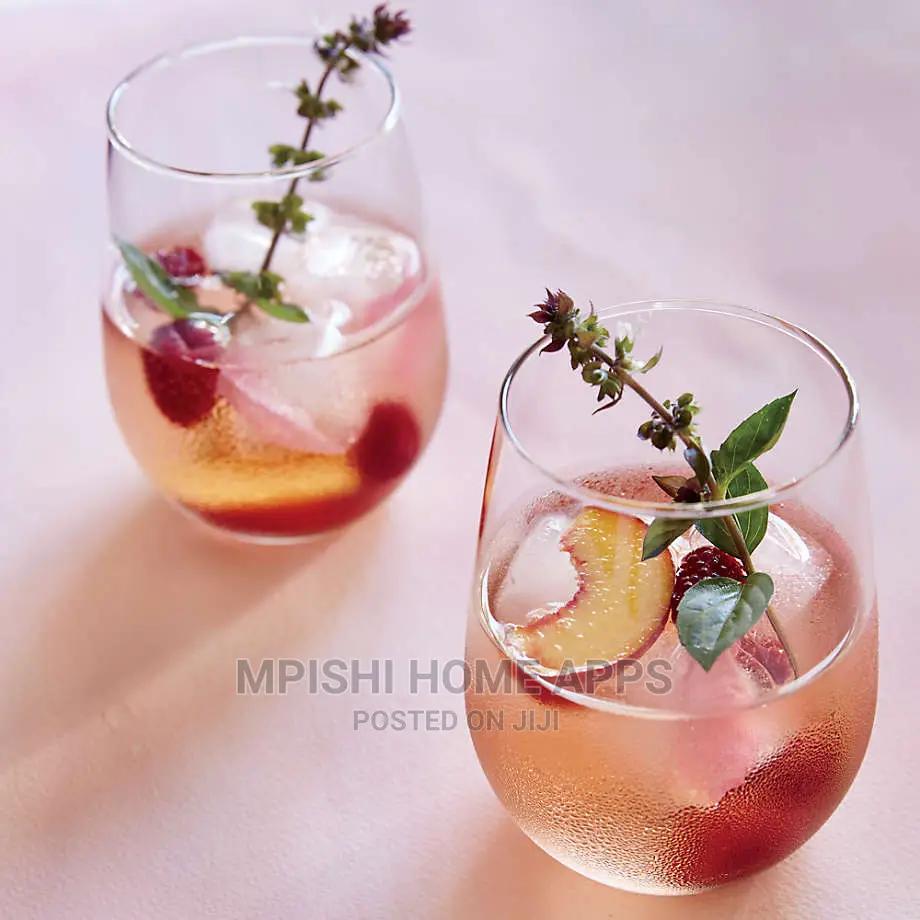 6pcs Stemless Wine Glasses