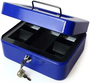 Small Cash Box With Key Lock 6''
