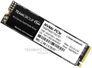 Team Group TM8FPD512G0C101 1" 512GB Pcie Solid State Drive