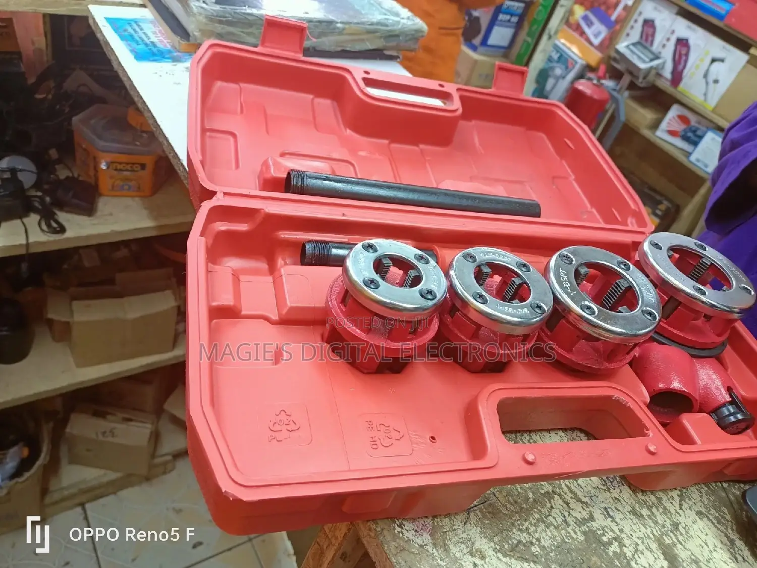 Ratchet Die Stock