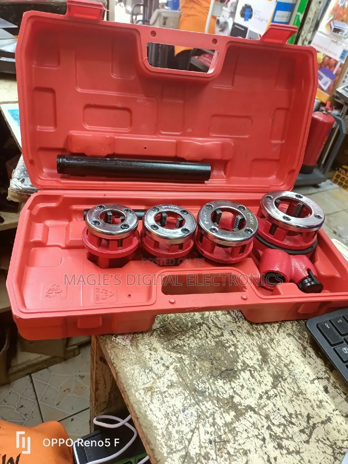 Ratchet Die Stock