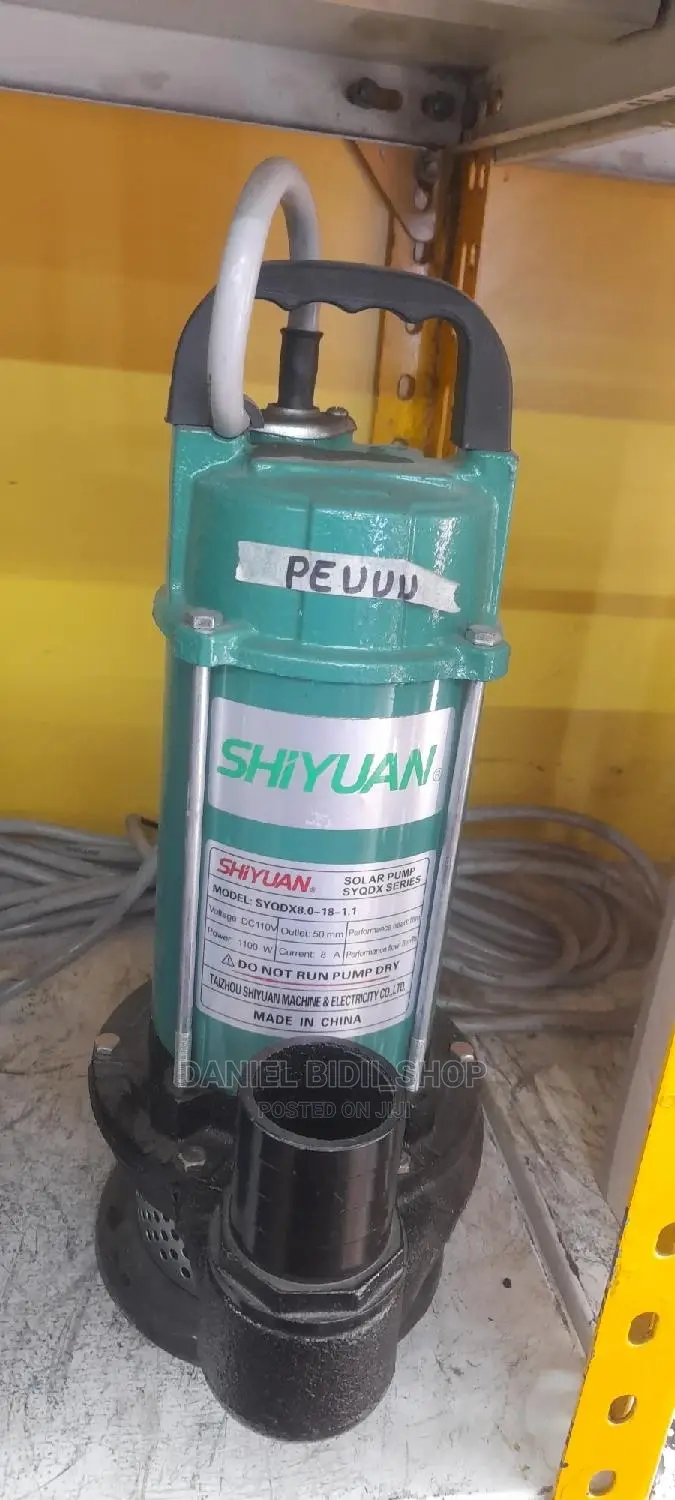 Shiyuan Solar Submersible Waterpump 2inch Outlet