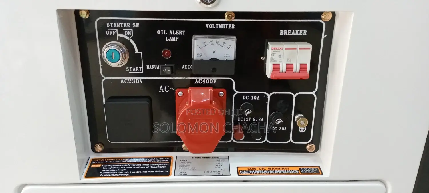 Pacwell 12.0kva Three Phases Diesel Generator With Ats