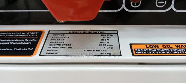 Pacwell 12.0kva Three Phases Diesel Generator With Ats - thumbnail 5