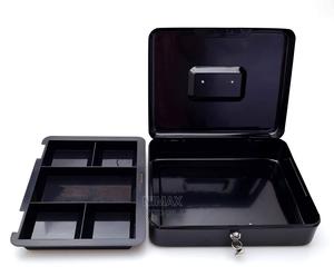 Metal Cash Box With Key Lock - main view