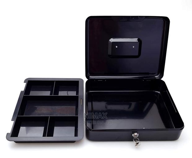 Metal Cash Box With Key Lock