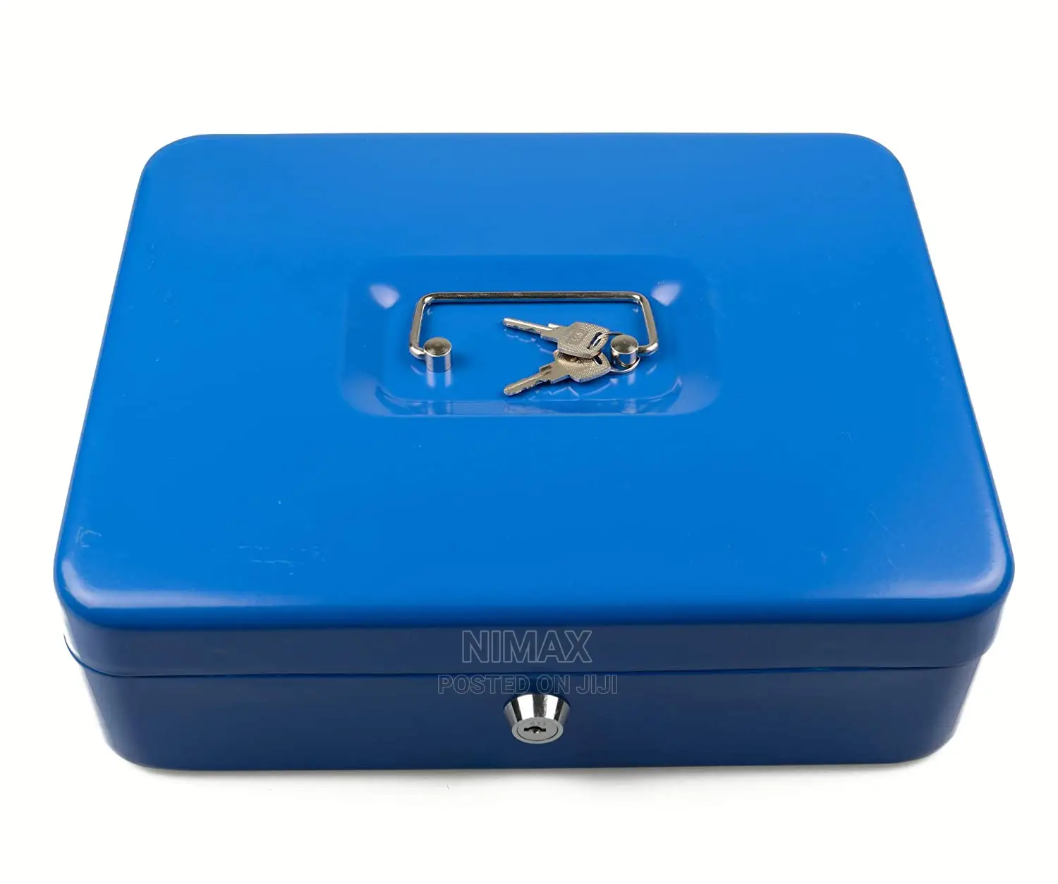 New Metal Cash Box With Key Lock