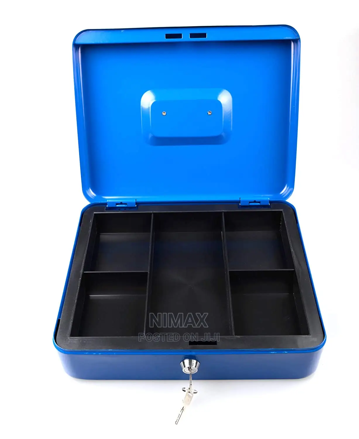 New Metal Cash Box With Key Lock