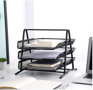 Metal Mesh Tray Office Desk Organizer - main view