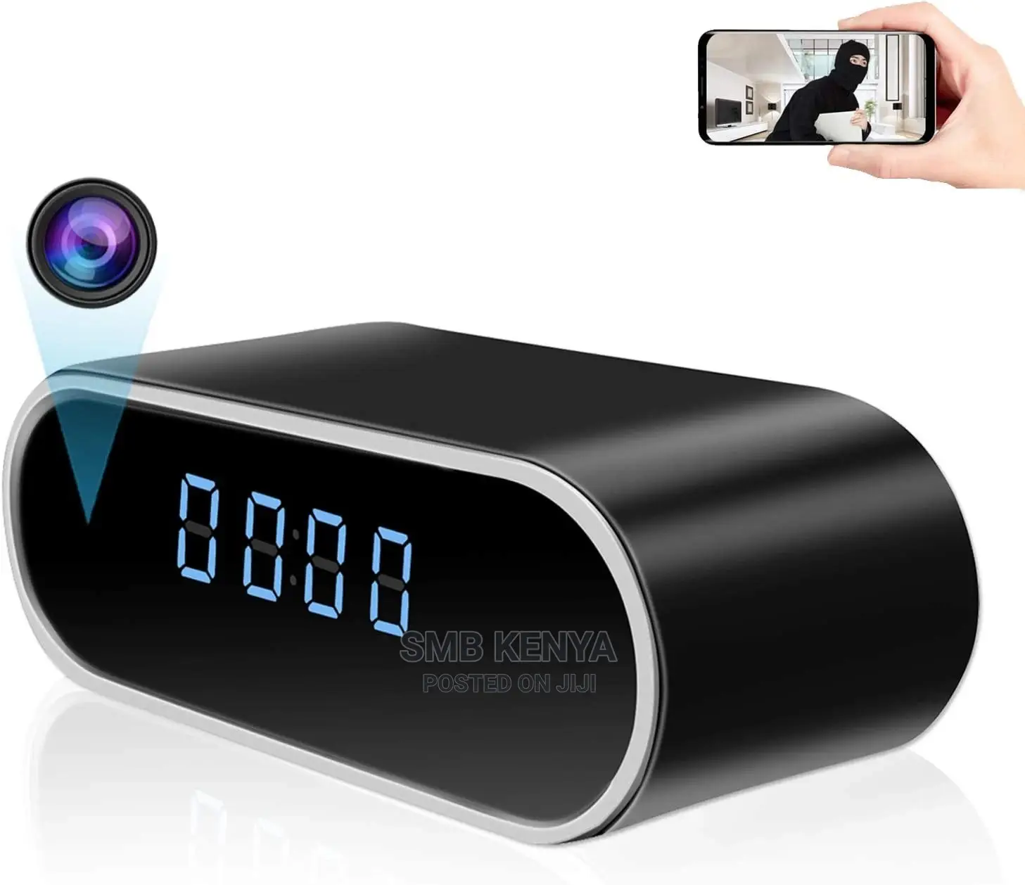 Hd Wifi Table Clock Spy Camera