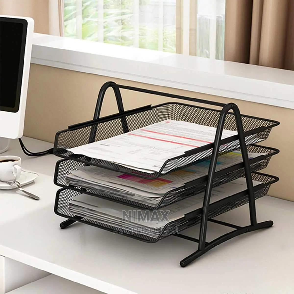 Paper, Letter, Office, Desktop Tray Organizer