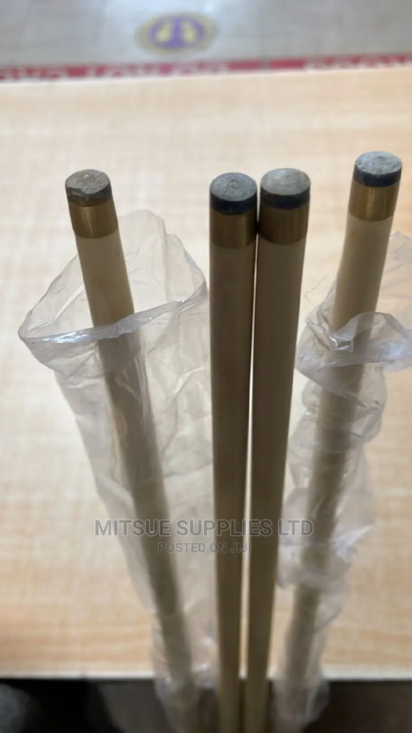 A Pair of Pool Cues (Game Playing Stick) Large and Small