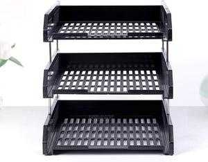 Plastic Office Files/Letter/Document Desk Organizer Tray, - main view