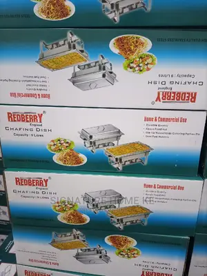 Single, Double, Triple Chafing Dishes.