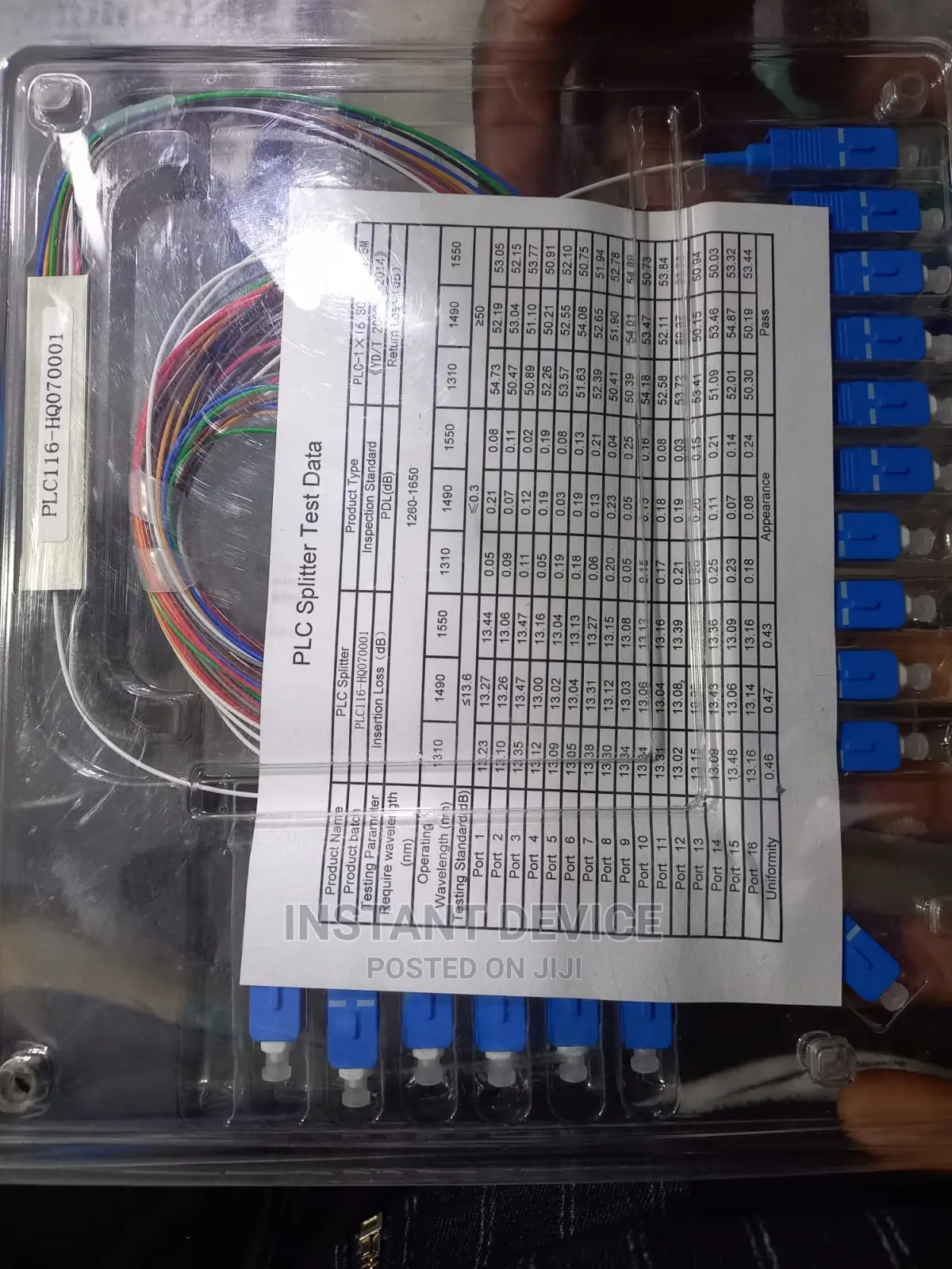 Fiber 1x16 SC/APC Optic Splitter