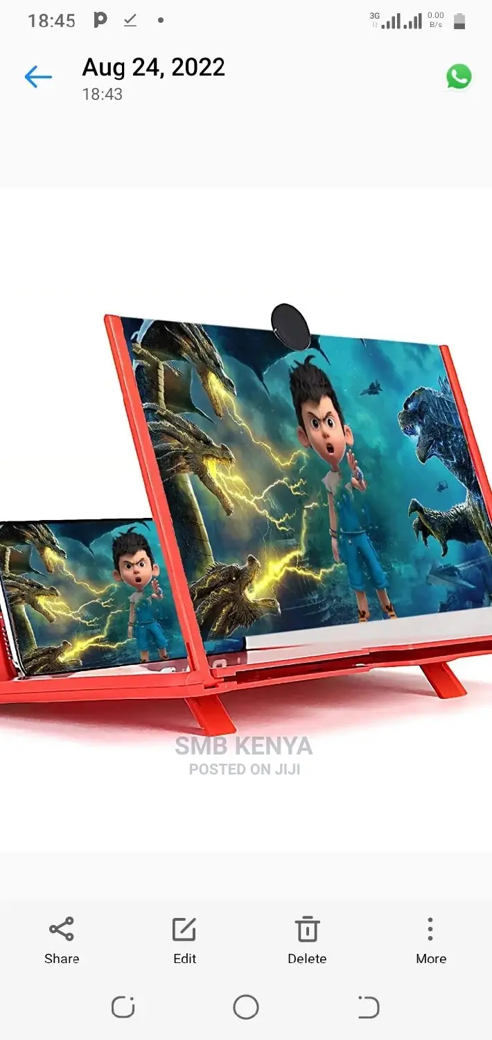 12" 3D Phone Magnifier