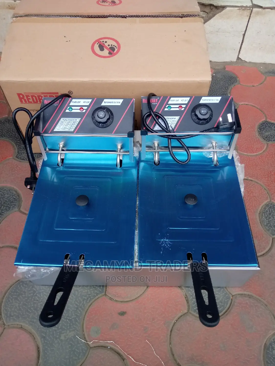 Redberry Fryer 6L +6l/Double Deep Fryer/Chips Fryer