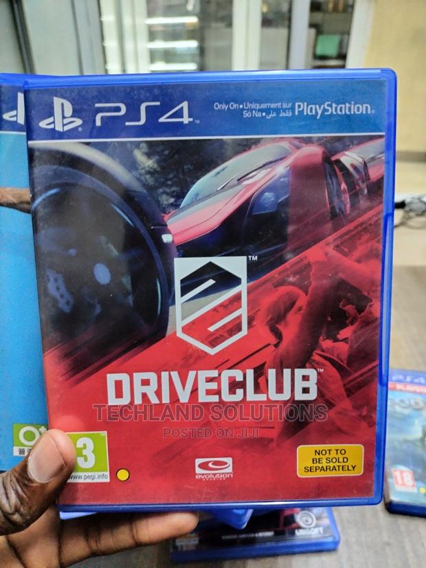 Drive Club Ps4 Used Racing Game
