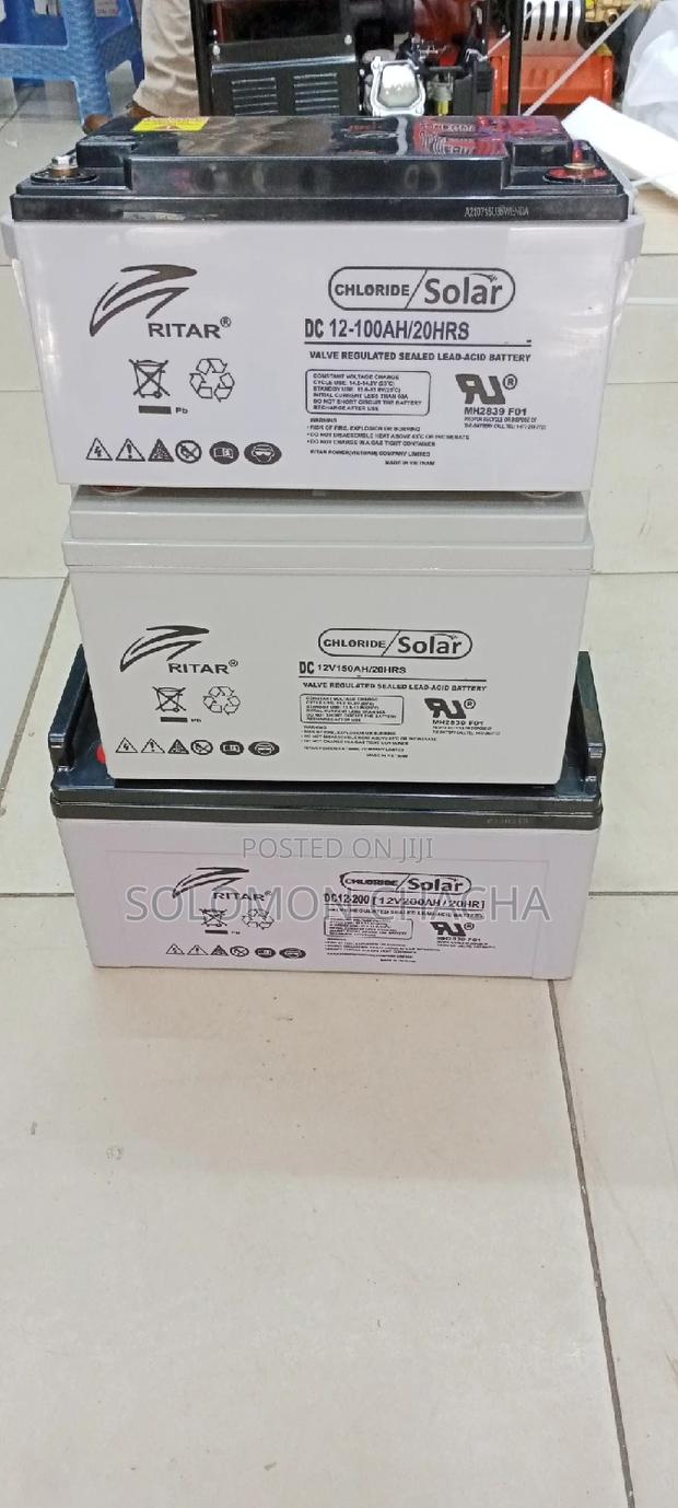 All Size Ritar Batteries - main view