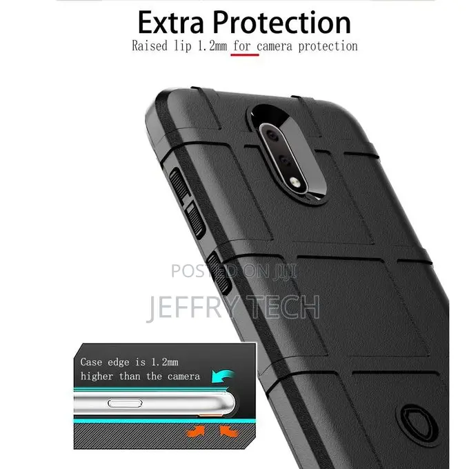 Case for Nokia 2.3 Case, Laimtop Soft TPU Heavy Duty Rugged