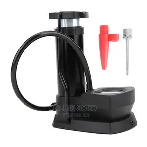 Portable Mini High Pressure Mini Foot Pump - Pressure Gauge