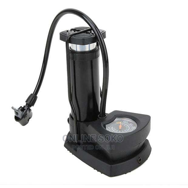 Portable Mini High Pressure Mini Foot Pump - Pressure Gauge - thumbnail 8