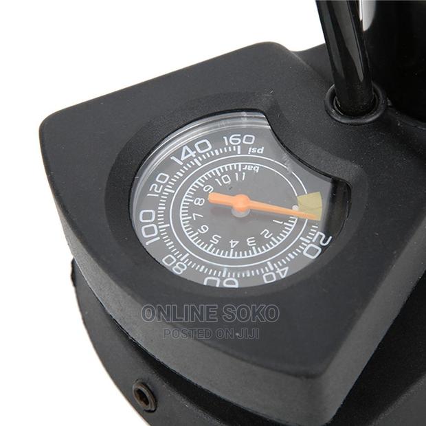 Portable Mini High Pressure Mini Foot Pump - Pressure Gauge - thumbnail 6