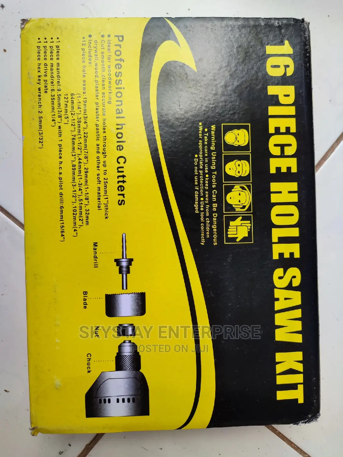 Bimetal Holesaw 16pcs
