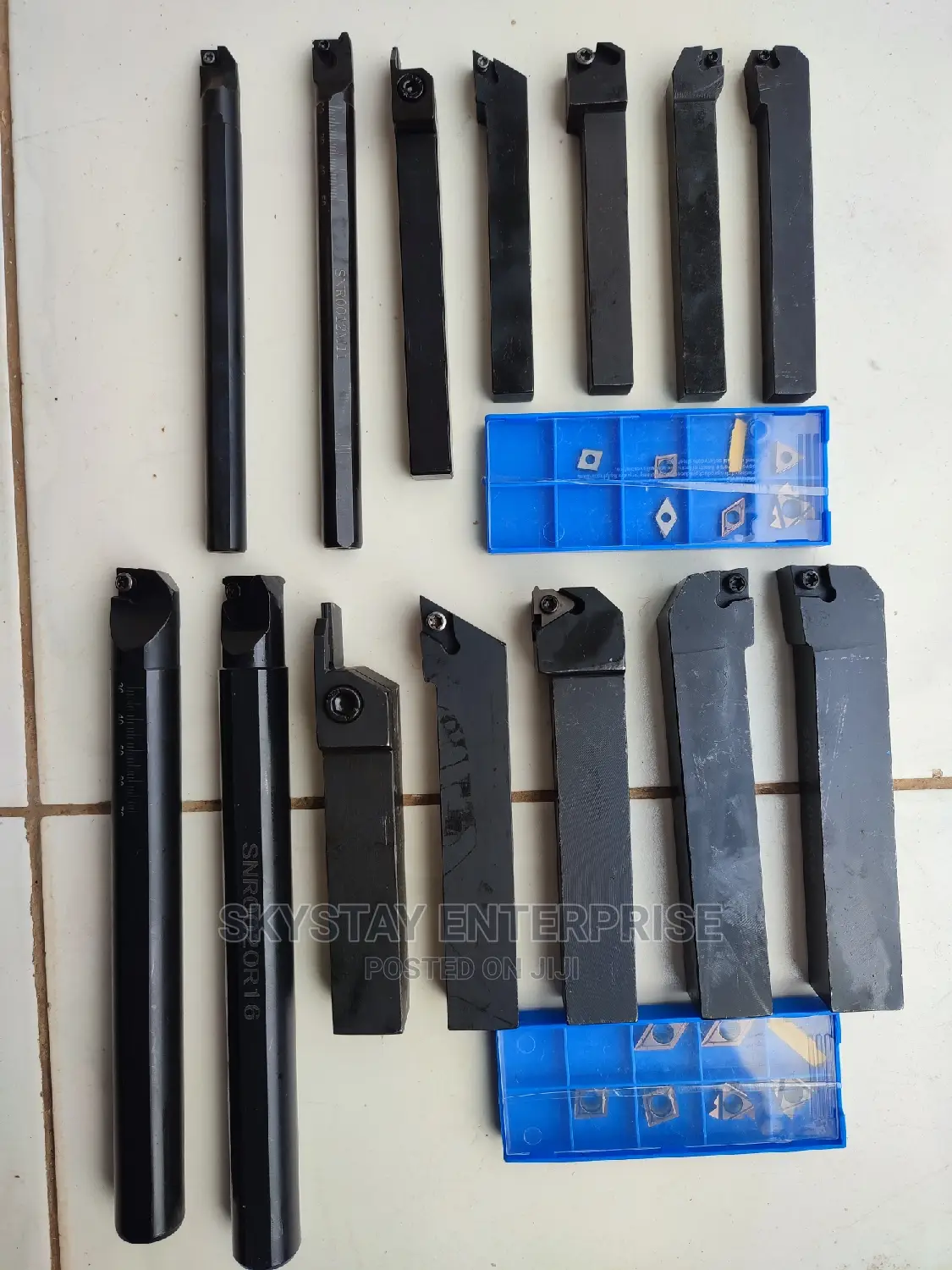 Lathe Cutting Tools 12mm/20mm/25mm Shank 7pcs Set