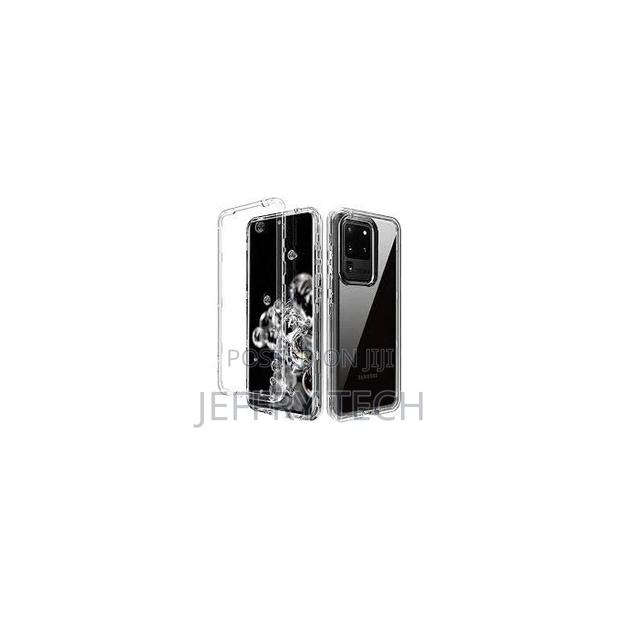 Clear Case for Samsung S20 ULTRA(Black) - main view