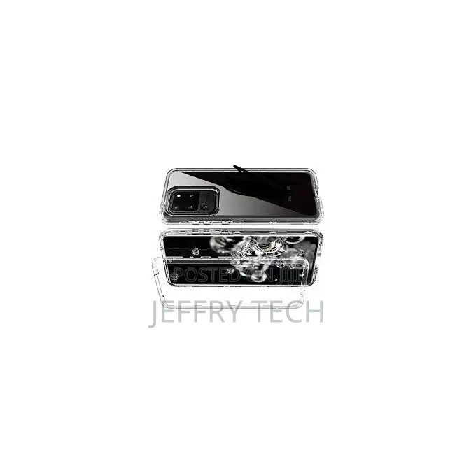 Clear Case for Samsung S20 ULTRA(Black)