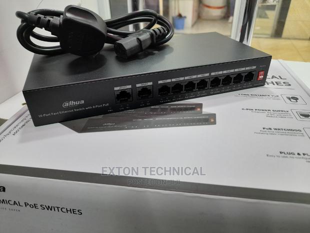 8port POE Switch Dahua - main view