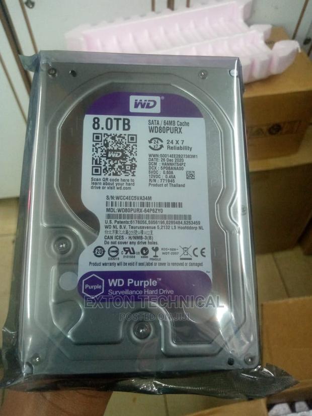 Harddisk Wd Purple Surveillance 8tb - main view