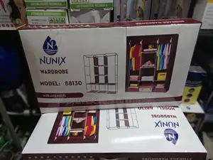 Nunix Affordable Efficient Portable Wardrobe 3 Column