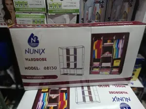 Nunix Portable Wardrobe 3 Column -
