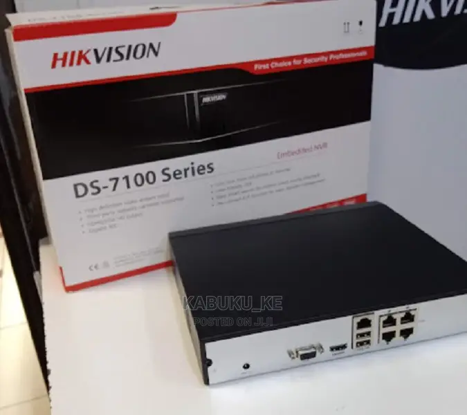 Hikvision 4 Channels Embedded NVR
