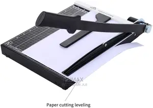 Dual Paper Guide Bars, Professional Paper Cutter