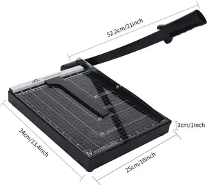 Dual Paper Guide Bars, Professional Paper Cutter