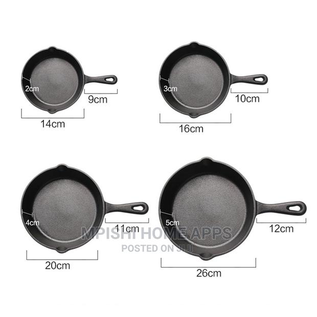 4pcs Cast Iron Skillet Set - thumbnail 2