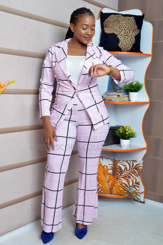 Three Piece Ladies Trouser Suit - main view